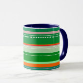 Mug Noël vert (Devant droit)
