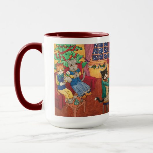 Mug Noël victorien (Gauche)