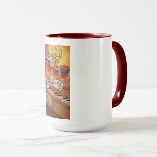 Mug Noël victorien (Devant droit)