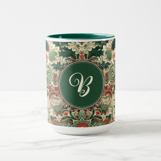 Mug Noël Victorien/Classique/Vintage (Centre)