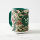 Mug Noël Victorien/Classique/Vintage (Devant gauche)