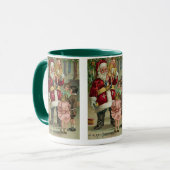 Mug Noël vintage (Devant gauche)