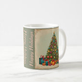Mug Noël vintage (Devant droit)