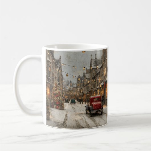 Mug Noël vintage (Gauche)