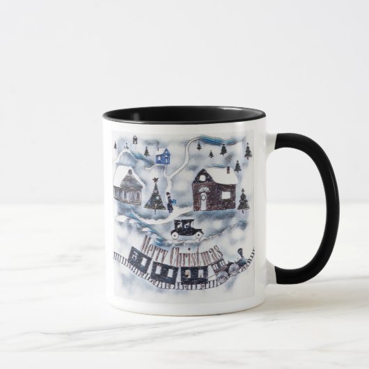 Mug Noël, Vintage (Droite)