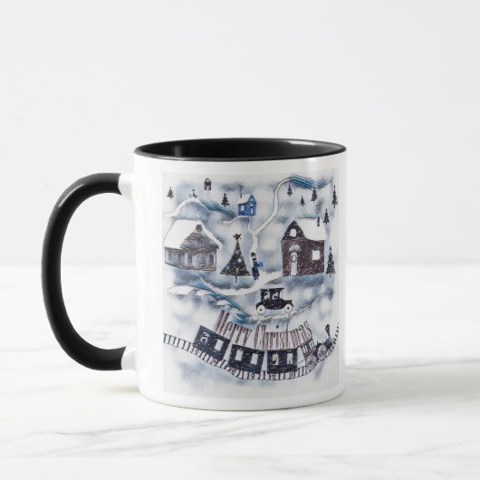 Mug Noël, Vintage (Gauche)