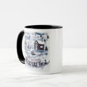 Mug Noël, Vintage (Devant gauche)