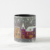 Mug Noël Vintage, Cheval du Père Noël (Centre)