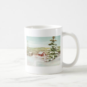 Mug Noël vintage en Norvège, 1950