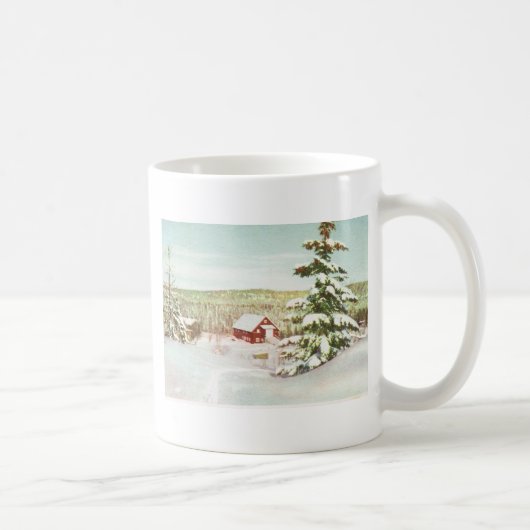 Mug Noël vintage en Norvège, 1950 (Droite)