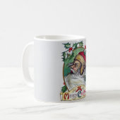 Mug Noël vintage Gnome (Devant gauche)