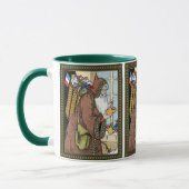 Mug Noël Vintage, Jouets du Père Noël Chaussures (Gauche)