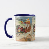 Mug Noël vintage, la veille de Noël (Gauche)
