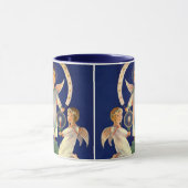 Mug Noël Vintage, Père Noël scandinave Lucia Angels (Centre)