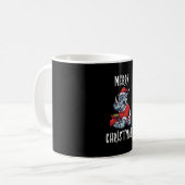Mug Noël Vintage Rhino Retro (Devant gauche)