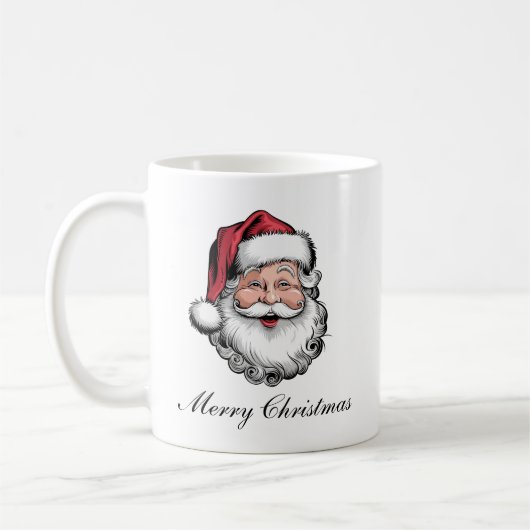 Mug Noël Vintage Traditionnel (Gauche)