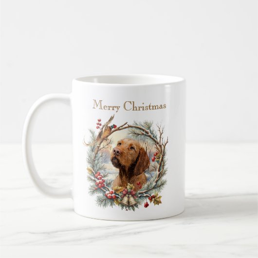 Mug Noël Vizsla  (Gauche)