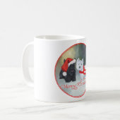 Mug Noël Westie Scottie (Devant gauche)