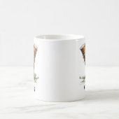 Mug Noël Y Monogramme Bois Personnalisé (Centre)