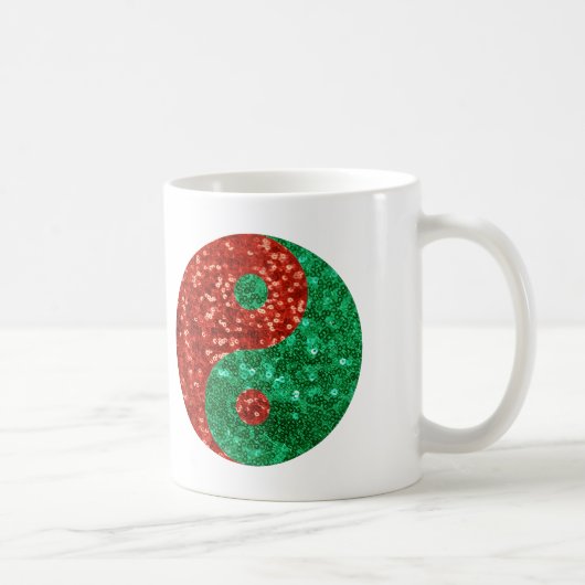 Mug noël yin yang (Droite)
