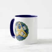 Mug Noeud celtique de trinité (Devant gauche)