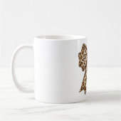 Mug Noeud Coquet Léopard Guépard Sublimation (Gauche)
