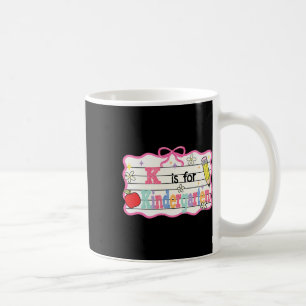 Mug Nœud Coquette Préparatoire K Est Pour La Maternell