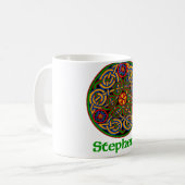 Mug Noeud de Celtic de Stephens (Devant gauche)