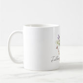 Mug Nœud de fleurs de lavande (Gauche)