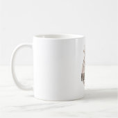 Mug Nœud de Pâques en Crème Chic (Gauche)