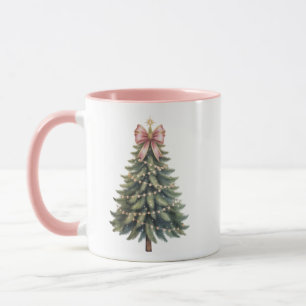 Mug Noeud de sapin de Noël Coquette Xmas