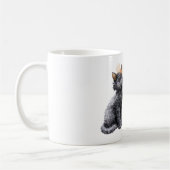 Mug Nœud Papillon Chat Noir Peche (Gauche)