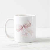 Mug Nœud Rose (Gauche)