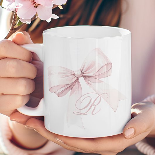 Mug Nœud Rose