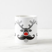 Mug Noeud rouge avec Moustache (Centre)