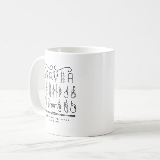 Mug noeuds de navigation (Devant gauche)