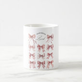 Mug Nœuds Rose Pâle (Centre)