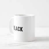 Mug noir (Devant gauche)