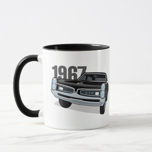 Mug Noir 1967 de Pontiac GTO (Gauche)