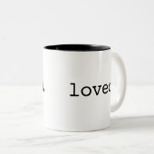 Mug noir adoré (Devant droit)