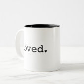 Mug noir adoré (Devant gauche)