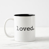 Mug noir adoré (Gauche)