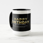 Mug noir & blanc (Devant gauche)