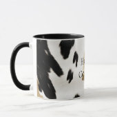 Mug Noir Blanc Glam Cowhal Sud-Ouest (Gauche)