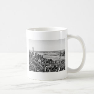 Mug Noir blanc New York City Skyline
