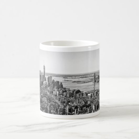 Mug Noir blanc New York City Skyline (Centre)