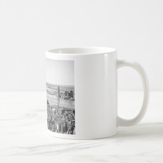 Mug Noir blanc New York City Skyline (Droite)