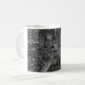 Mug Noir blanc rouge New York City Skyline (Devant gauche)
