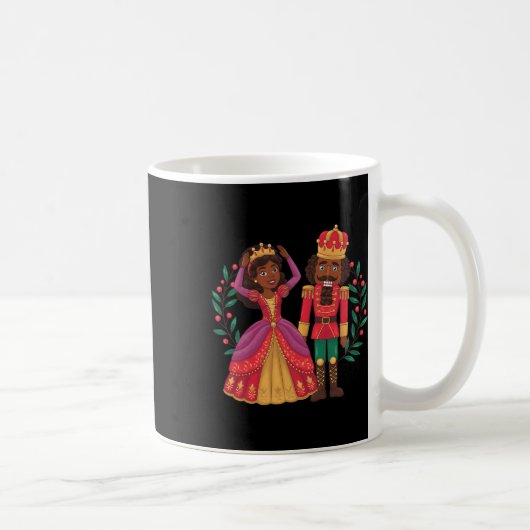 Mug Noir Casse-Noir Plum Fée Kwanzaa Africaine (Droite)