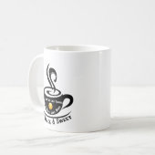 Mug Noir chaud et sucré (Devant gauche)